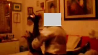 Jizz ing dheweke dhuwur tumit